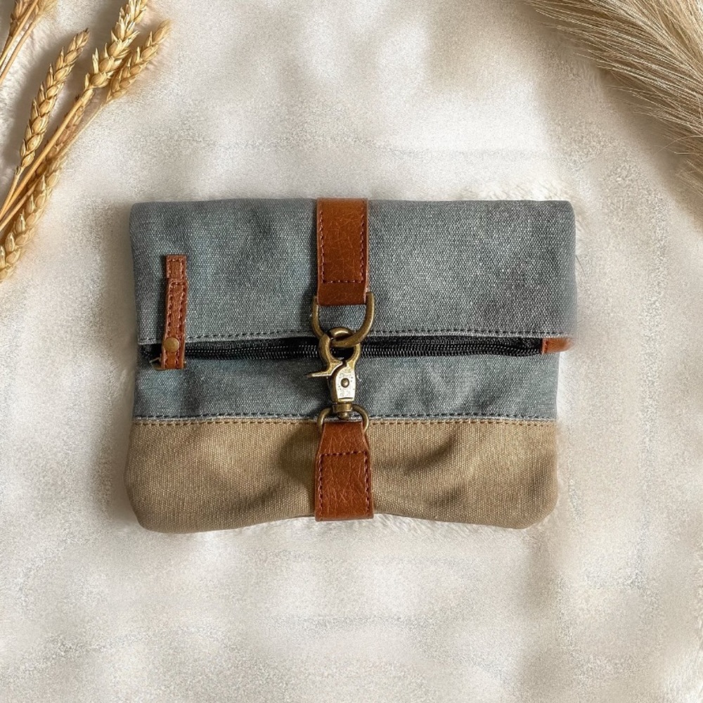 Sustainable Fold Over Purse